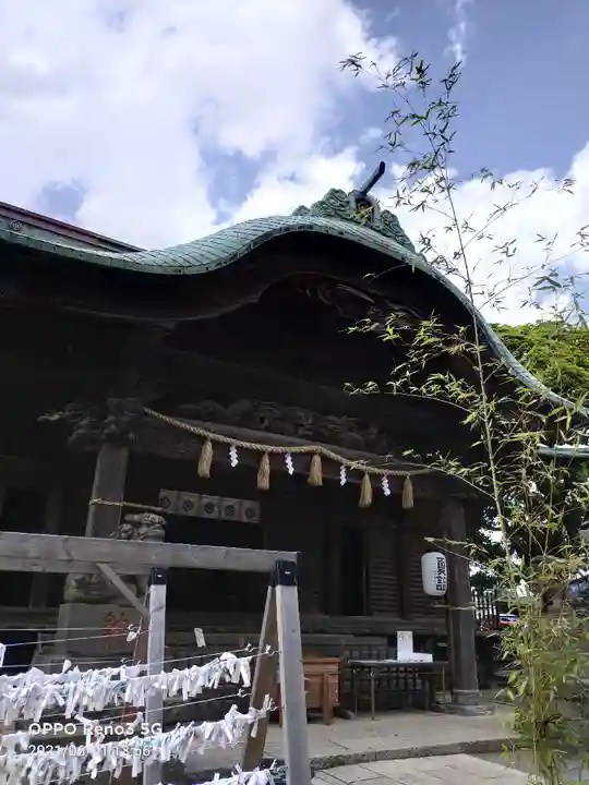 下総国三山 二宮神社の本殿・本堂