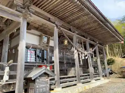 鵜鳥神社の本殿・本堂