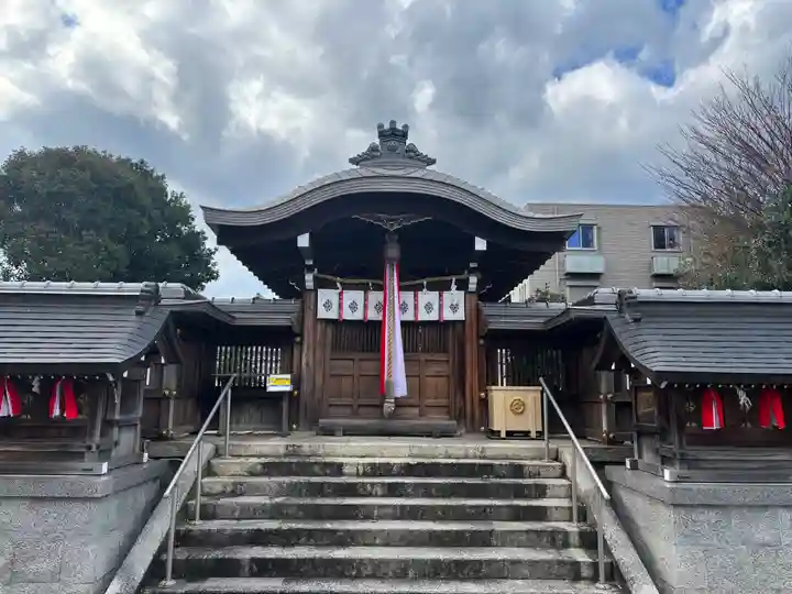 篠津神社の本殿・本堂