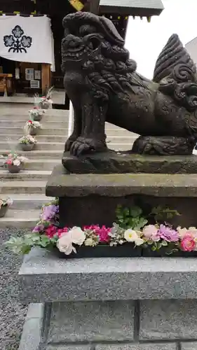 札幌諏訪神社の狛犬