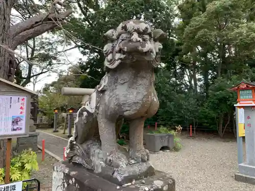 大宮神社の狛犬