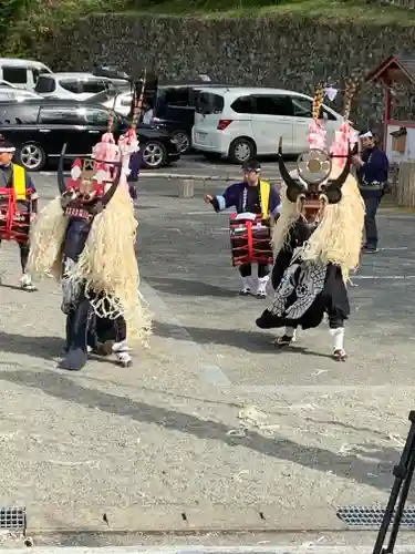 南部神社の神楽