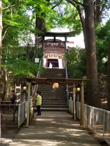 下総国三山　二宮神社の鳥居