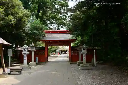 息栖神社の山門