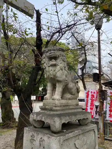 若宮八幡社の狛犬