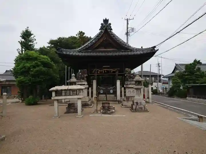 白髭社の本殿・本堂