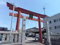 諏訪社の鳥居