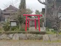 大福稲荷の鳥居