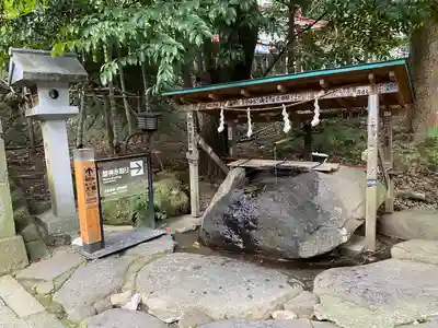 來宮神社の手水舎