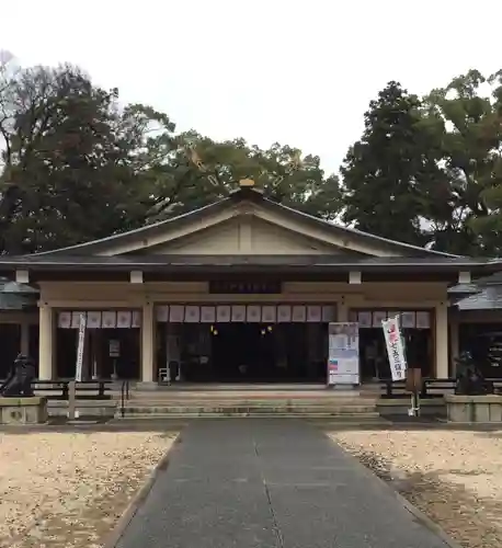 三重縣護國神社の本殿・本堂