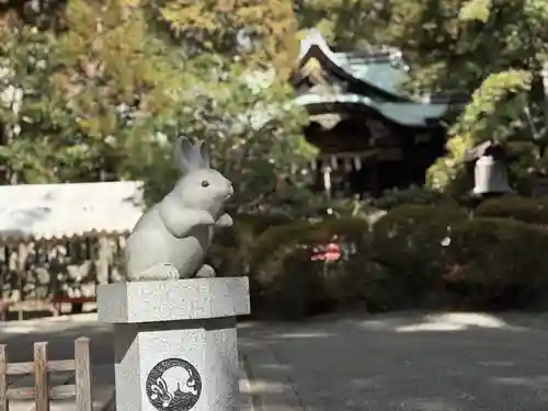 岡崎神社の狛犬
