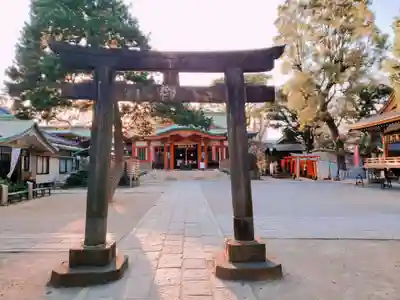 品川神社の鳥居