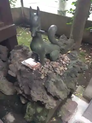 諏訪神社の狛犬