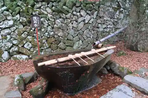 永源寺の手水舎
