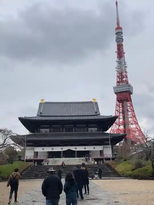 増上寺の本殿・本堂