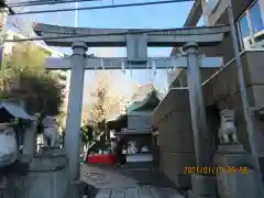 小野照崎神社の鳥居