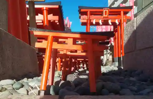 東京羽田 穴守稲荷神社の鳥居