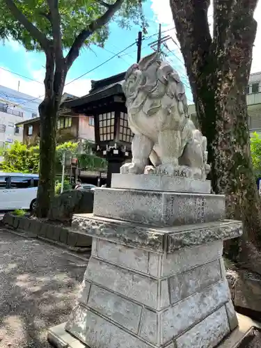 武蔵一宮氷川神社の狛犬