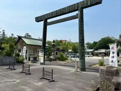 三重縣護國神社の鳥居
