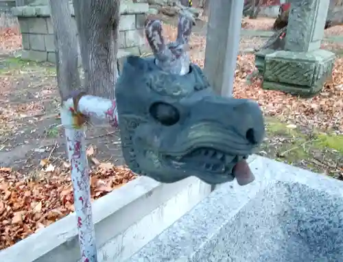 石狩八幡神社の手水