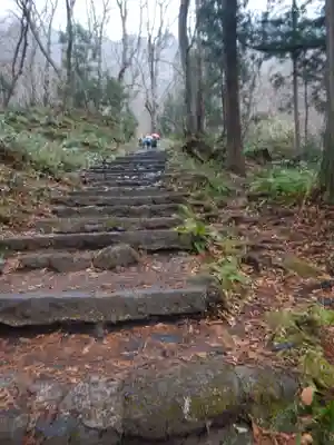 戸隠神社九頭龍社の周辺