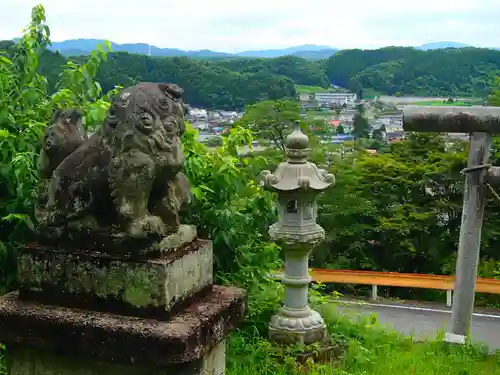 たばこ神社の景色