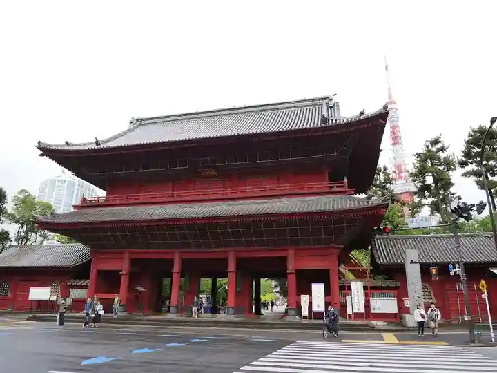 増上寺の山門・神門