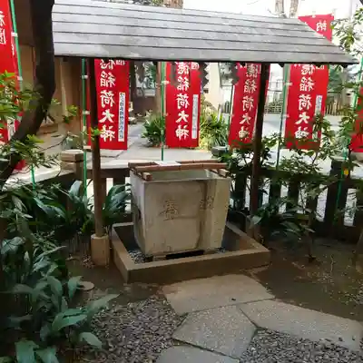 日本橋日枝神社の手水舎
