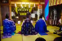 尻岸内八幡神社のお祭り