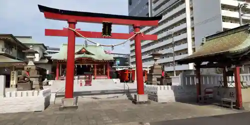東京羽田 穴守稲荷神社の鳥居