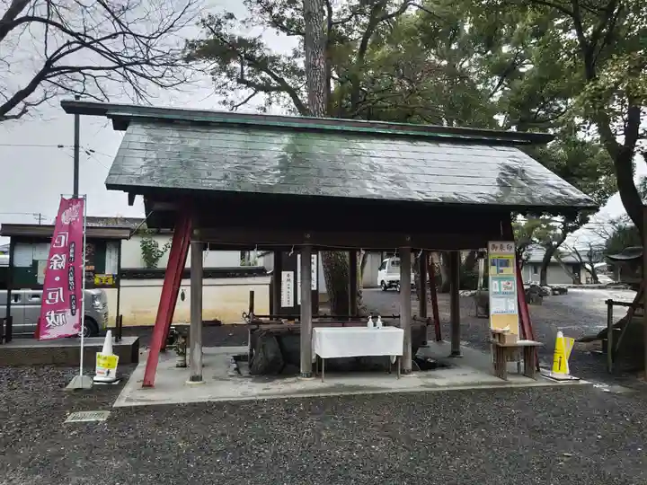 武雄神社の手水舎