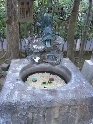 高木神社の手水舎