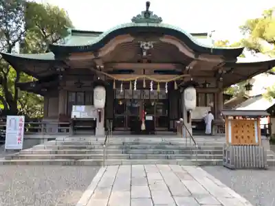 坐摩神社の本殿・本堂