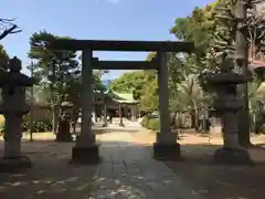 品川神社の鳥居