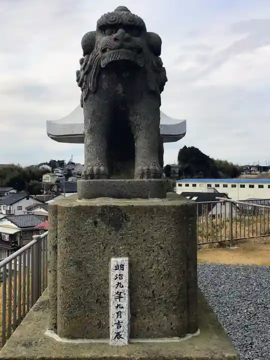 橿原神宮の狛犬