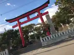 白老八幡神社の鳥居