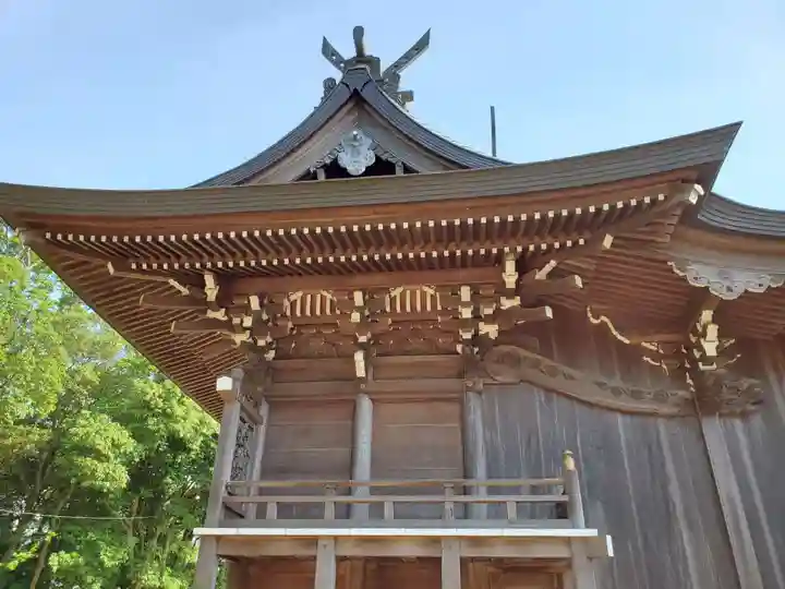 岩岡神社の本殿・本堂