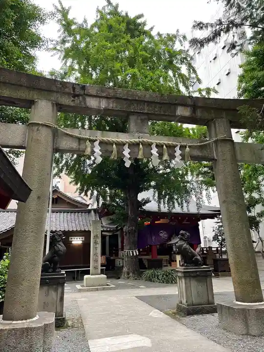 日本橋日枝神社の鳥居