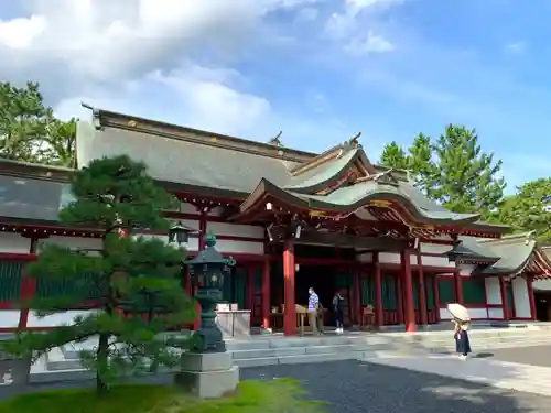 氣比神宮の本殿・本堂