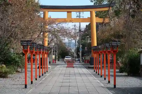 平野神社の鳥居