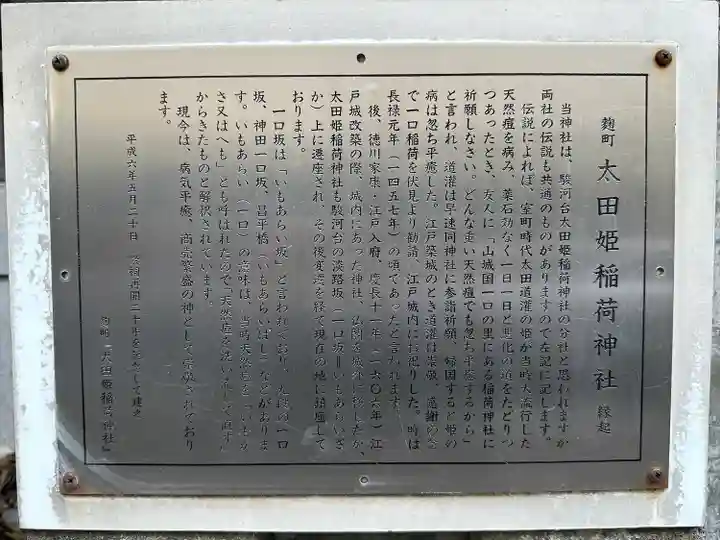 太田姫稲荷神社(東京都)