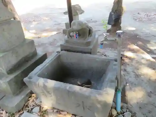 佐久神社の手水舎