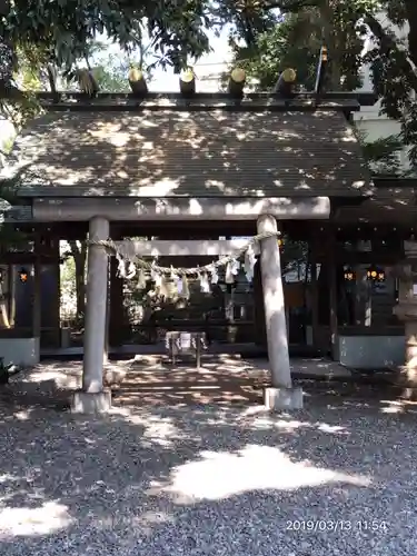 川越氷川神社の鳥居