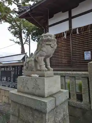 玉田神社の狛犬