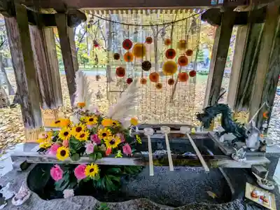 彌彦神社　(伊夜日子神社)の手水舎