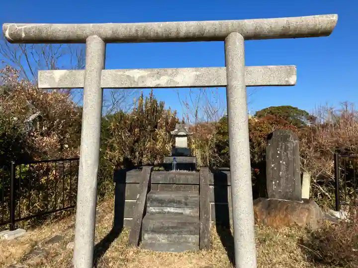 日本平水祝神社の鳥居
