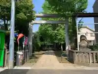 駒込天祖神社の鳥居