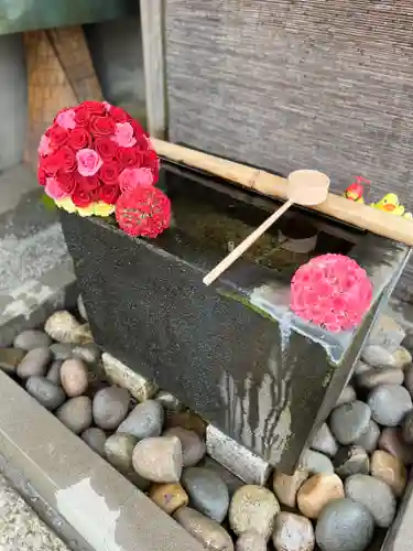 上尾御嶽神社の手水