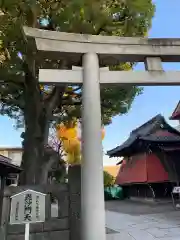 麻布氷川神社の鳥居