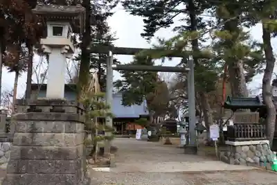 北宮諏方神社の鳥居